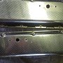 Moroso cast aluminum BBC valve covers with Carbon Fiber look overlay.  Drilled for burndown tubes